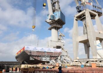 Navantia lays the keel of a deep-sea patrol vessel for Morocco