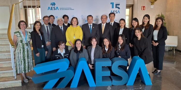 AESA signs international cooperation agreement on civil aviation with Thailand