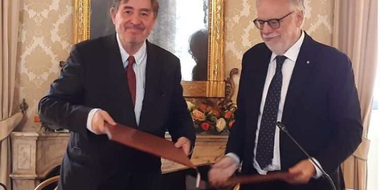Cervantes signs its first collaboration agreement with its Italian counterpart in Rome