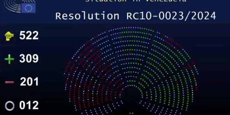 European Parliament recognizes Edmundo González as president-elect of Venezuela