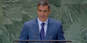 Pedro Sánchez defends a “global minimum tax on large fortunes” at the UN