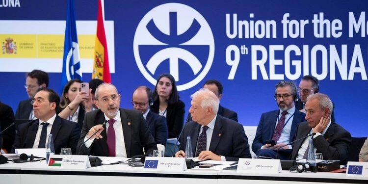 Albares pide a los Estados de la UpM que pasen de “las palabras a los hechos” y reconozcan a Palestina