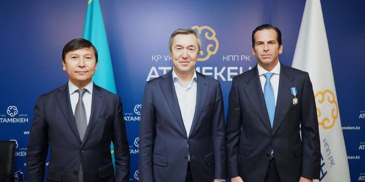 Spaniard Ignacio Casanovas, recognized by Kazakhstan as special advisor to the National Chamber of Entrepreneurs