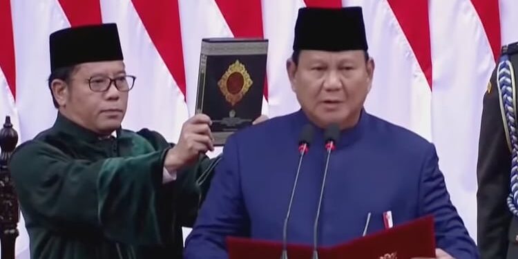 Subianto apuesta por «profundizar las relaciones exteriores» como presidente de Indonesia