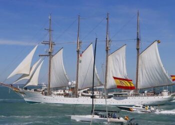 El ‘Juan Sebastián de Elcano’ visitará ocho países en 2025 con la Princesa de Asturias a bordo