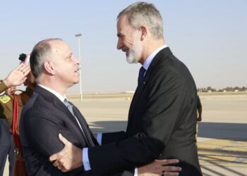 The King began his visit to Jordan, in the midst of the escalation of war in the Middle East