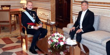 Six new ambassadors present their Letters of Credence to the King
