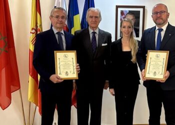 Slovak and Slovenian ambassadors, honorary members of Fundación Carlos III
