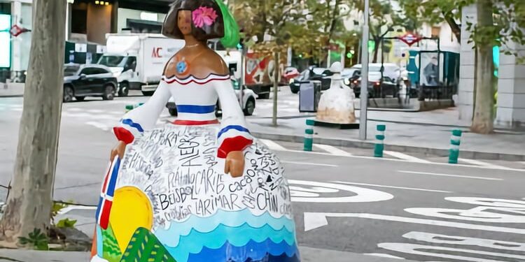 Quisqueya La Bella, la nueva menina dominicana que se exhibe en Meninas Madrid Gallery