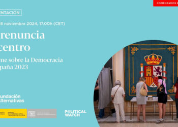 La renuncia al centro: Informe sobre la Democracia en España 2023