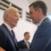 Sánchez mantiene un breve encuentro con Biden e intenta desbloquear el nombramiento de Ribera