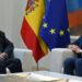Sánchez aborda con el presidente de la Asamblea Nacional de China “los grandes desafíos a la paz”