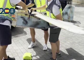La Policía Nacional desmantela una red de “narcodrones” que operaba entre España y Marruecos