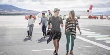 Los pasajeros aéreos internacionales a España se incrementan un 8,5% hasta alcanzar los 9,8 millones