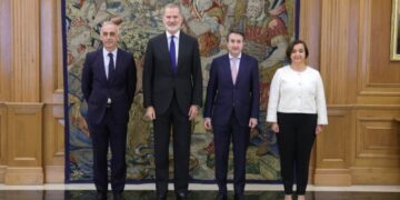 The Council Foundation explains to the King the next Spain-US Forum, which will be held in Santander