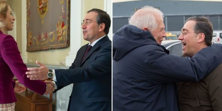 Albares “looks forward to working” with Kallas and thanks Borrell “for all his efforts in favor of peace”