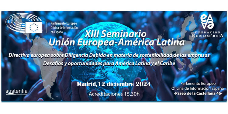 Presentation of the XIII Seminar European Union-Latin America