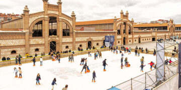 Las pistas de hielo del Ayuntamiento de Madrid abren sus puertas