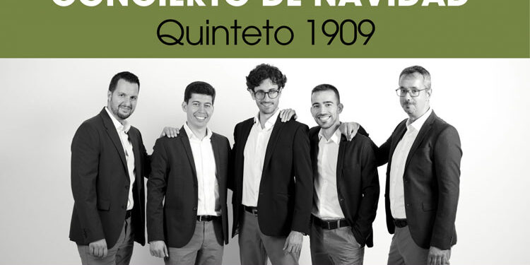 Concert of the Quintet 1909 in the Fundación Carlos de Amberes