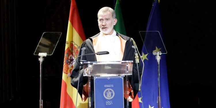 El Rey recibe su primer Doctorado Honoris Causa de la Universidad de Nápoles Federico II