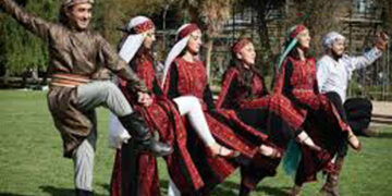 ‘Voices and rhythms of Palestine’, folklore at the Auditorio Marcelino Camacho