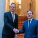 Albares aborda la agenda europea con su homólogo húngaro en pleno pulso de Orbán contra la UE