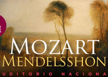 Concert for violin by Mendelssohn and the 39th by Mozart in the Auditorio