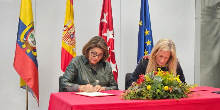 Protocolo entre la Embajada del Ecuador y la Comunidad de Madrid