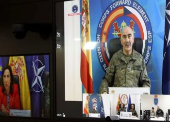 Robles highlights the role of Spanish troops in NATO’s Eastern Flank