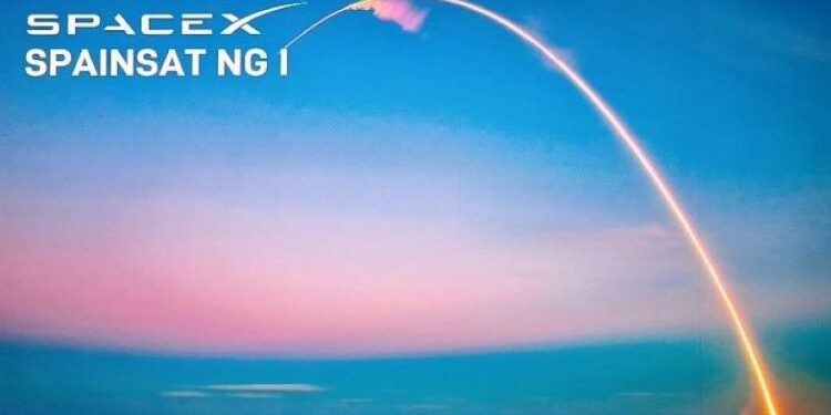 Spain launches its satellite SpainSat NG I through Elon Musk’s company SpaceX