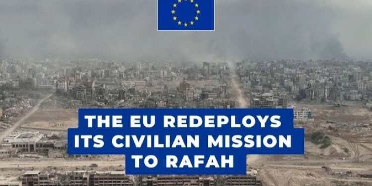 España destinará doce efectivos a la misión europea en Rafah, incluidos diez agentes de la Guardia Civil