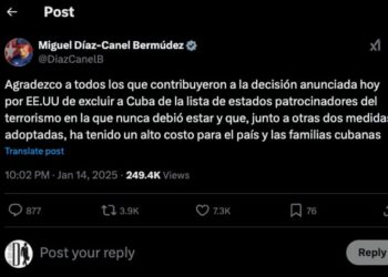 Cuba anuncia la liberación «unilateral y soberana» de 553 presos