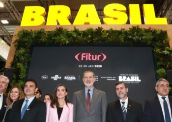 The King and Queen inaugurate the 45th edition of FITUR, with Brazil as guest partner country