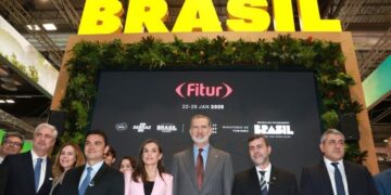 The King and Queen inaugurate the 45th edition of FITUR, with Brazil as guest partner country