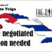 Cuba: The urgency for a negotiated solution