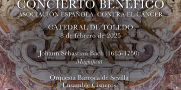 Concert in Toledo’s Cathedral for Spanish Association against Cancer