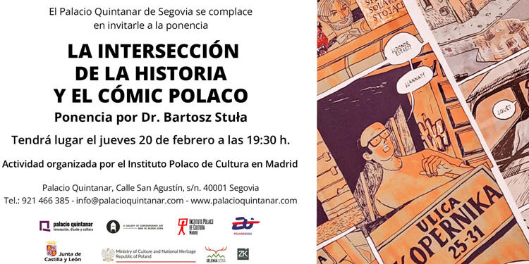 Ponencia sobre el cómic polaco en el Palacio Quintanar de Segovia