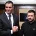 Sánchez anuncia en Kyiv un nuevo paquete de asistencia militar para Ucrania de mil millones de euros en 2025