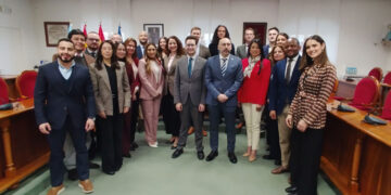 Visita institucional de ADE a la localidad de Aranda de Duero