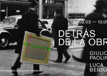 Exhibition ‘Behind the work’, with Giulio Paolini and Luca Bertolo