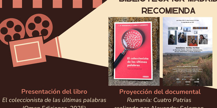 Documentary and literary anthology at the Instituto Cultural Rumano