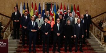 Sánchez reiterates his support for Ukraine against Russian “neo-imperialism” during the high-level meeting in London