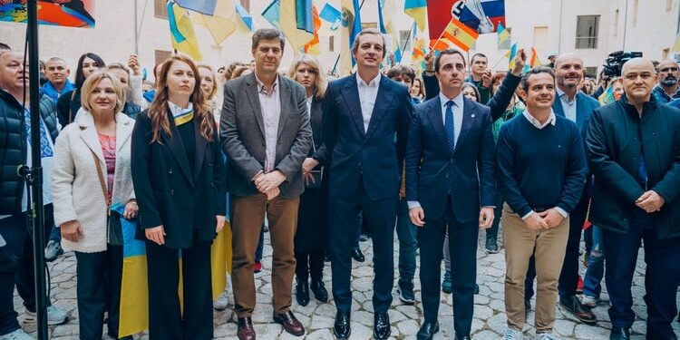 Honorary Consulate in Balearic Islands united Ukrainians on Russian invasion anniversary