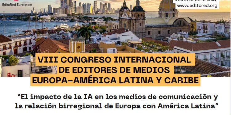 Más de 50 editores de Europa y América Latina se reúnen en el VIII Congreso de EditoRed, para debatir sobre el impacto de la IA en el periodismo y las relaciones birregionales