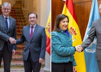 Albares and Robles discuss Spain’s participation in UNIFIL with the head of UN Peacekeeping Operations