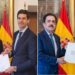 The new ambassadors of Portugal and the Dominican Republic present their Letters of Credence