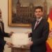 El nuevo embajador de Omán, Thamir bin Faiz Al-Alawi, presenta sus Copias de Estilo
