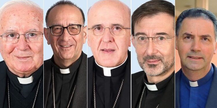 Five Spanish cardinals are participating in the conclave, as electors and papal candidates, starting this Wednesday
