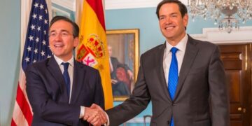 Rubio reclama un gasto militar del 5% y Albares le recuerda el “enorme esfuerzo” de España para alcanzar el 2%
