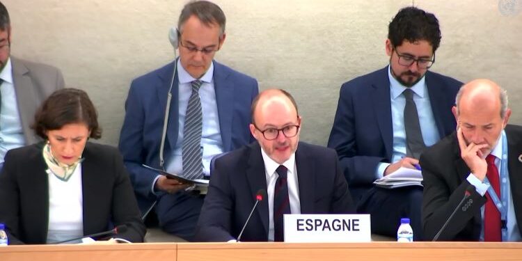 España presenta ante la ONU en Ginebra su balance en materia de DDHH desde 2020